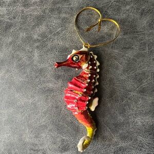 Hand made Seahorse Ornament From Caribbean